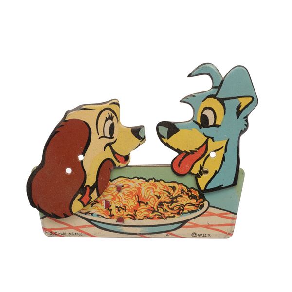 A Lady And The Tramp Moving Toy Clicker.