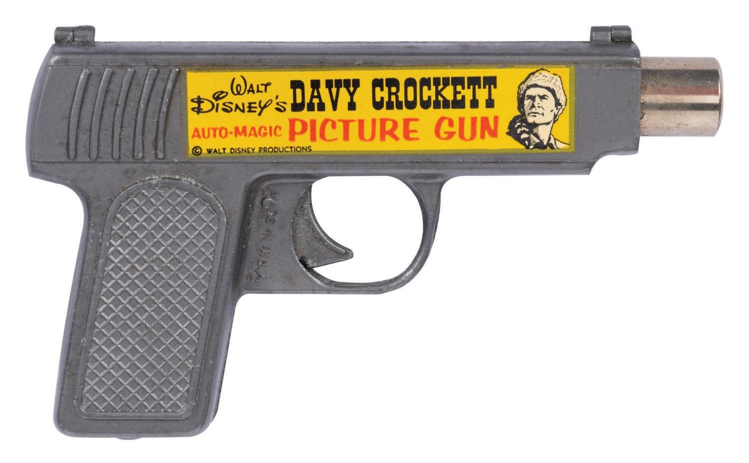 Walt Disney's Davy Crockett Auto-Magic Picture Gun.