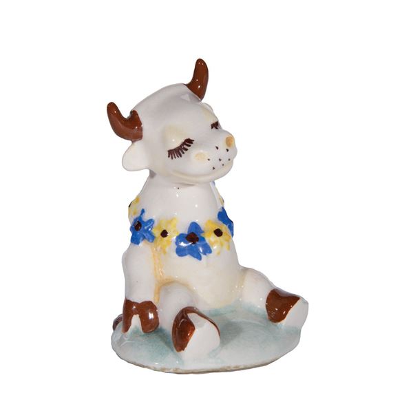 A Ferdinand the Bull Ceramic Figurine.