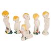 Image 1 : Collection of  Vernon Kilns Fantasia Cherub Figurines.