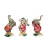 Image 1 : Vernon Kilns "Fantasia" Elephant Figurines.