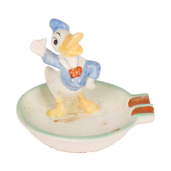 A Rare Goebel  Donald Duck Ashtray.