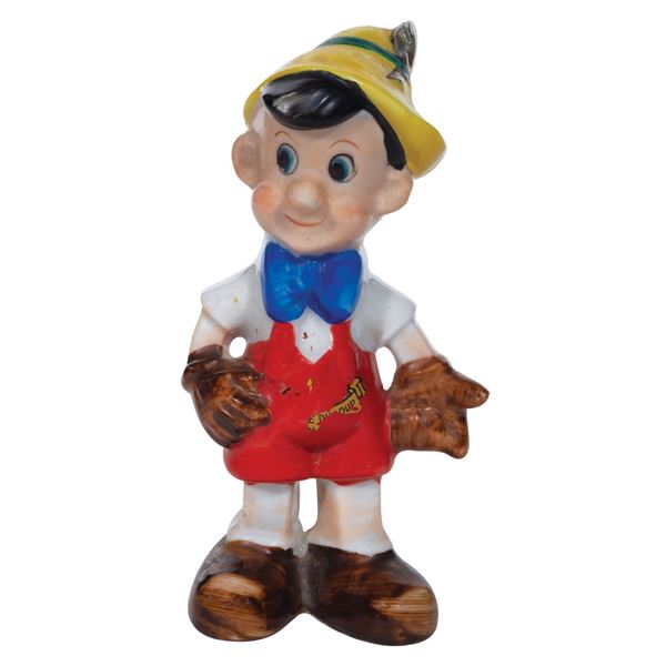 A Rare Pinocchio Ceramic Figurine.