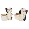 Image 1 : A Pair of Figaro Ceramic Figural Planters.
