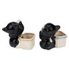Image 2 : A Pair of Figaro Ceramic Figural Planters.