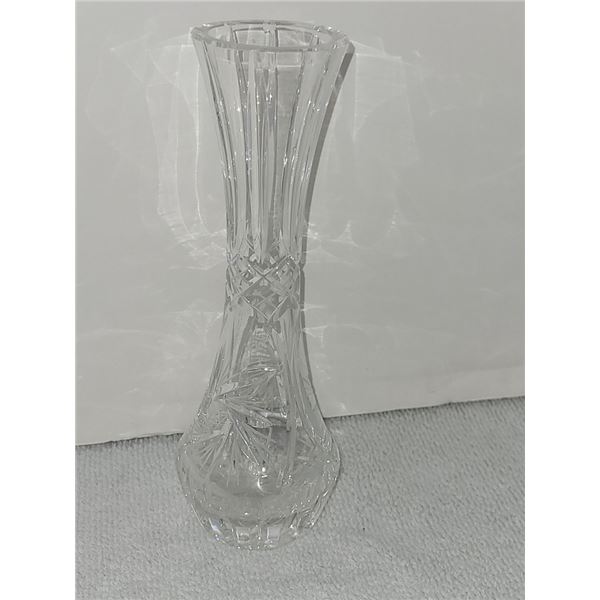 FOOTED CRYSTAL SERVING DISH