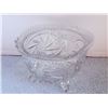 Image 1 : STATELY FOOTED CRYSTAL CANDY DISH