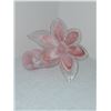 Image 1 : PRETTY PINK MURANO BLOWN GLASS FLOWER VASE