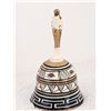 Image 2 : SINGED BY ARTIST ASIAN BRASS PAINTED BELL