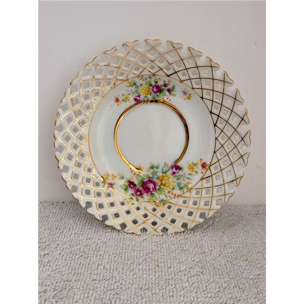OCCUPIED JAPAN CASTLE CHINA PORCELAIN PLATE