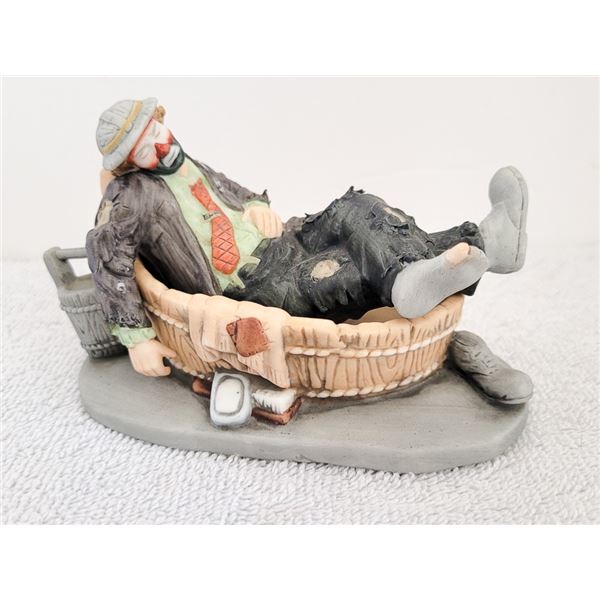 MINIATURE COLLECTION EMMET KELLY FLAMBRO HOBO FIGURINE