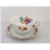 Image 1 : MADE IN OCCUPIED JAPAN CHERRY CHINA TEA CUP AND SAUCER