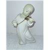 Image 1 : LLADRO ASIAN BOY WITH VIOLIN STATUE