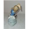 Image 4 : LLADO BASHFUL BATHER GIRL WITH DOG STATUE
