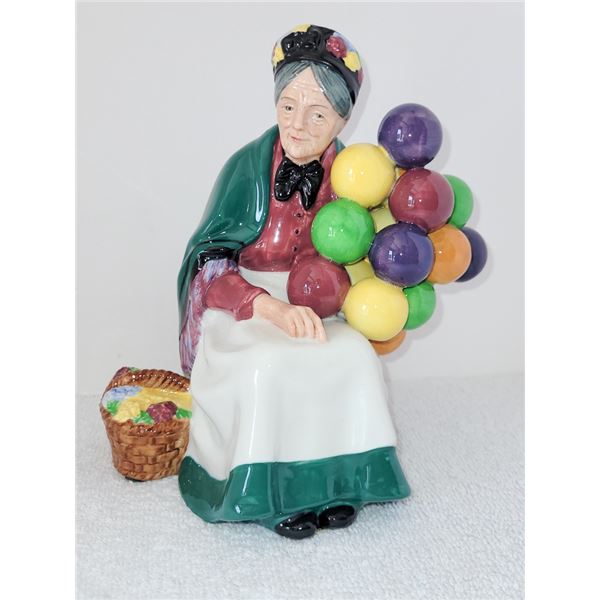 ROYAL DOULTON THE OLD BALLOON SELLER LADY HN 1315