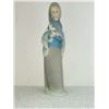 Image 1 : LLADRO GIRL WITH LILIES STATUE TALL!