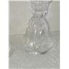 Image 3 : BELL BASED CRYSTAL CANDLESTICK HOLDERS