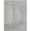Image 1 : SCALLOPED CRYSTAL SINGLE STEM VASE