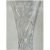 Image 2 : SCALLOPED CRYSTAL SINGLE STEM VASE