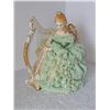 Image 1 : IRISH DRESDEN SINEAD EMERALD COLLECTION HARP PLAYER