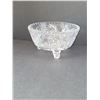 Image 2 : CRYSTAL FOOTED CANDY DISH 6" X 3"