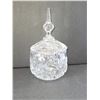 Image 2 : CRYSTAL LIDDED DISH 3.25" X 5.5"