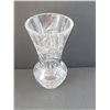 Image 2 : CRYSTAL FLOWER VASE 4.75" X 8.5"