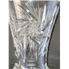 Image 3 : CRYSTAL FLOWER VASE 4.75" X 8.5"