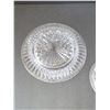 Image 5 : CRYSTAL LIDDED RELISH DISH 6" X 3.5"