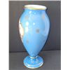 Image 4 : BLUE LIMOGES VASE 4" X 10"