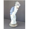 Image 4 : LLADRO GEISHA ASIAN GIRL STATUE 4" X 11"