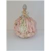 Image 1 : DRESDENT PINK AND WHITE LADY STATUE 4.5" X 6"