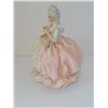 Image 2 : DRESDENT PINK AND WHITE LADY STATUE 4.5" X 6"