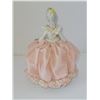 Image 3 : DRESDENT PINK AND WHITE LADY STATUE 4.5" X 6"