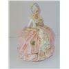 Image 5 : DRESDENT PINK AND WHITE LADY STATUE 4.5" X 6"