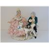 Image 1 : DRESEN COUPLE PLAYING CHESS 7" X 6.5"