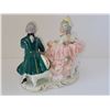 Image 3 : DRESEN COUPLE PLAYING CHESS 7" X 6.5"