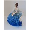 Image 2 : LARGE TRUDY GIRL WITH BLUE DRESS STATUE 9" X 8"