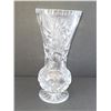 Image 1 : CRYSTAL VASE 3.75" X 8"
