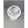 Image 3 : CRYSTAL VASE 3.75" X 8"