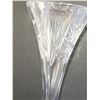 Image 4 : TALL SMALL BOUQUE CRYSTAL VASE 4" X 10.25"