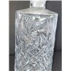 Image 2 : STUNING CRYTAL DECANTER 3.5" X 9.5"