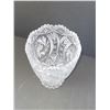 Image 3 : CUTE CRYSTAL FLOWER VASE 4.5" X 7"