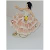 Image 2 : SMALL DRESDEN DANCING LADY STATUE 4" X 5"