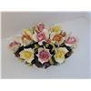 Image 1 : CAPODIMONTE ROSE TABLE DECOR 7.75" X 4"