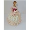 Image 5 : IRELAND DRESDEN WHITE AND PINK LADY STATUE 4.5" X 5.5"