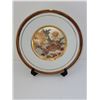 Image 1 : CHOKIN 24K GOLD EDGE PEONIES PLATE 6.5"