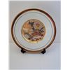Image 2 : CHOKIN 24K GOLD EDGE PEONIES PLATE 6.5"