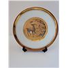 Image 2 : CHOKIN 24K GOLD EDGE STAG PLATE 6"
