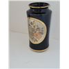 Image 2 : CHOKIN 24K GOLD EDGE FLORAL VASE 3" X 6"